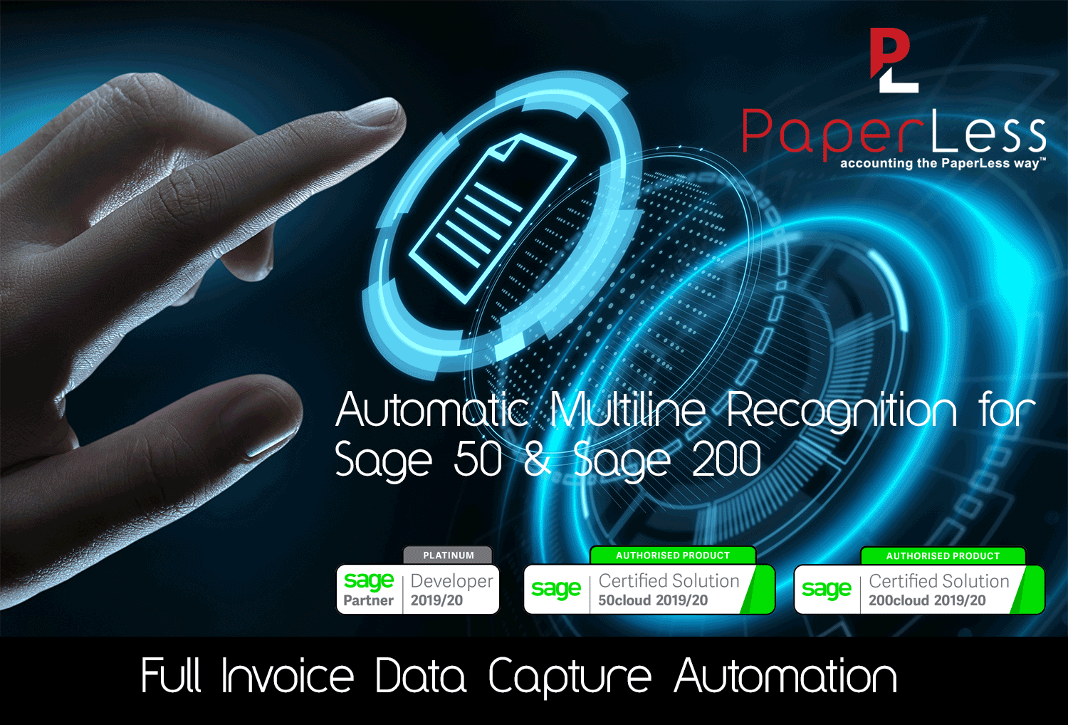 Click to learn more about Invoice Capture for Sage