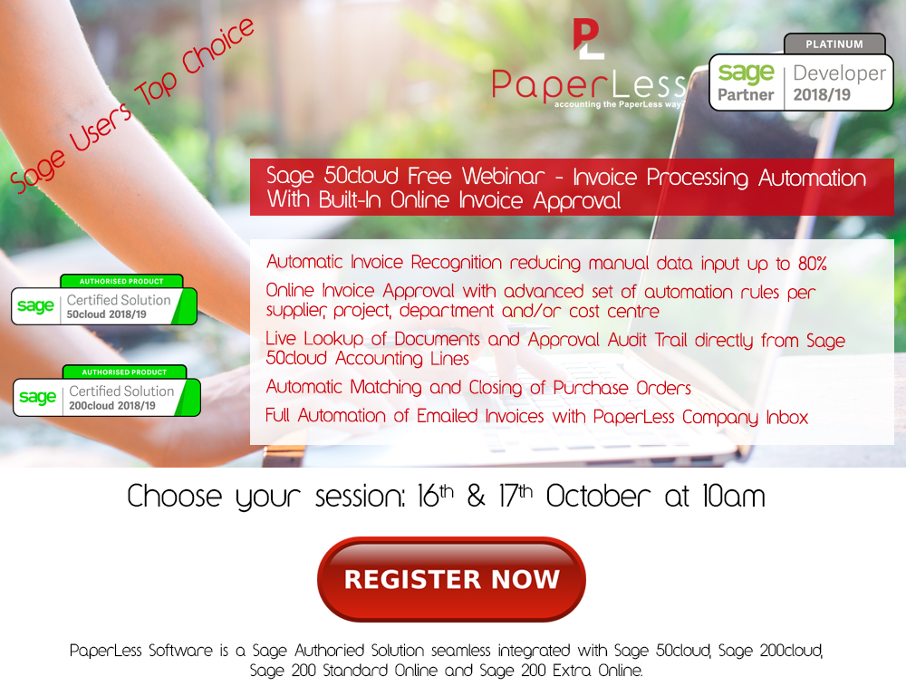 Click here to Book Your Free Place on Sage Webinar